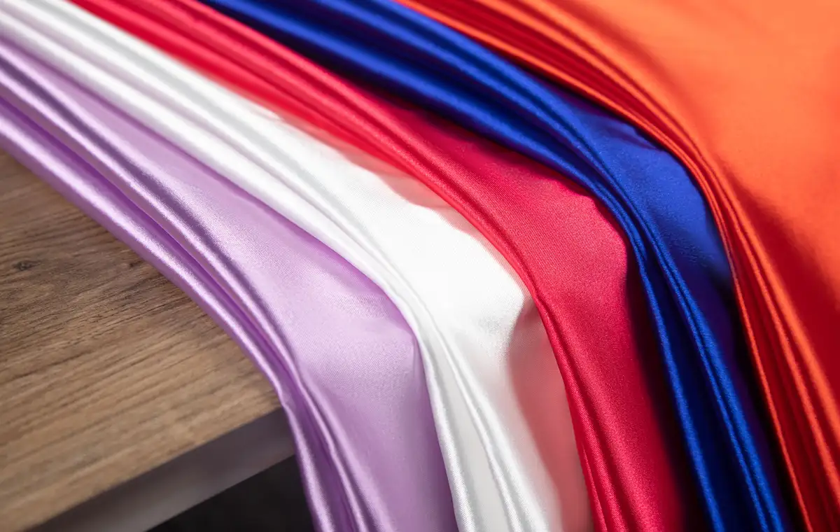 what does satin fabric feel like