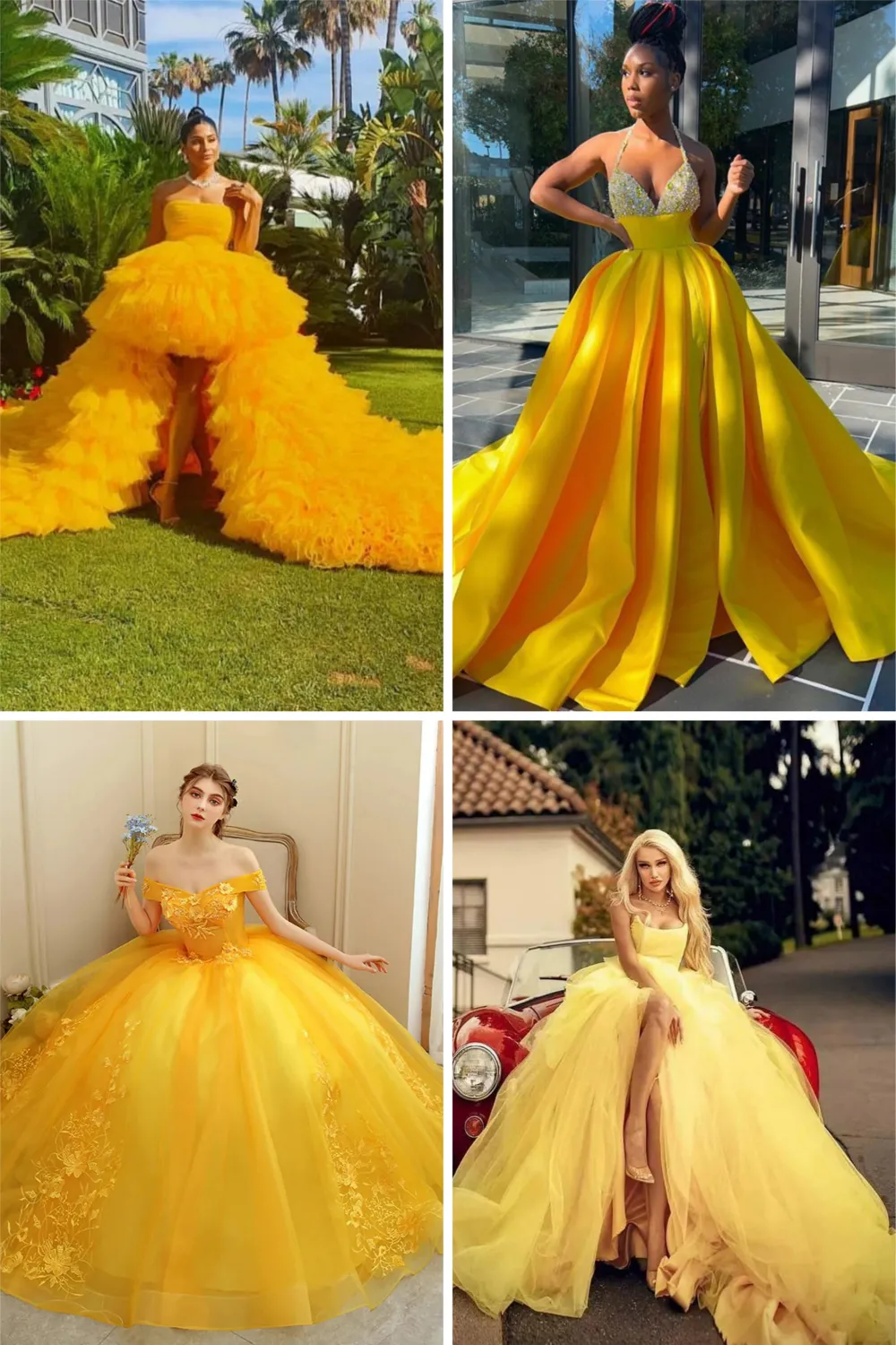 bright yellow prom dresses bright yellow prom dresses