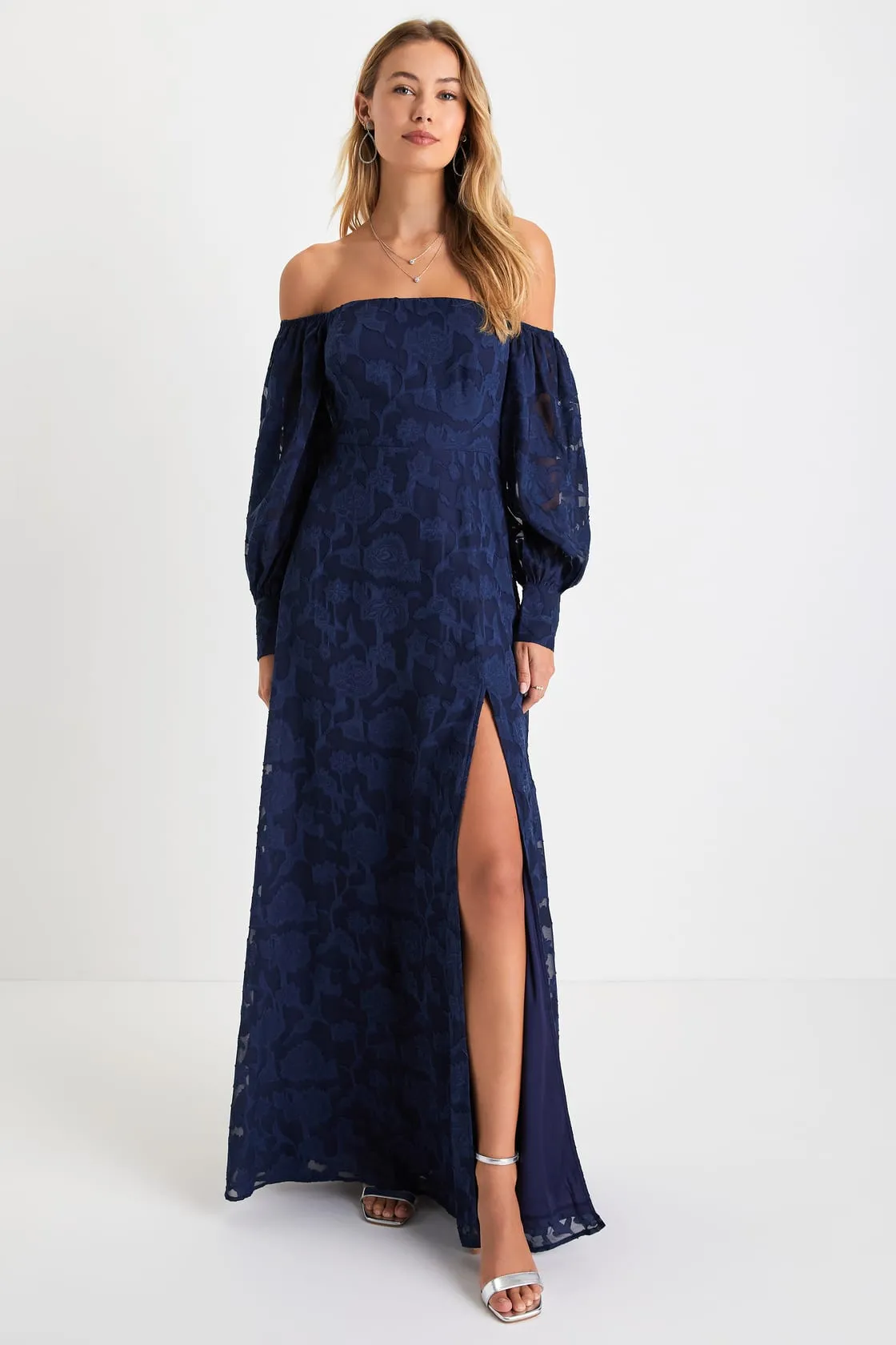 off-shoulder long sleeve navy lace evening dress off shoulder long sleeve navy lace dress