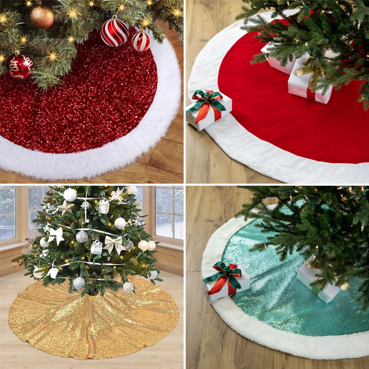 Christmas tree skirts