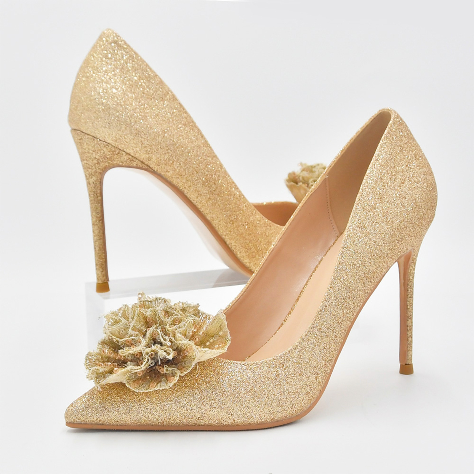 stiletto bridal shoes