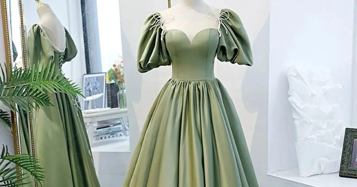 Spring Sage Dress main image 1