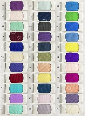 cheap tulle fabric color chart