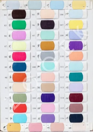 soft sheer smooth 2040 organza fabric color chart