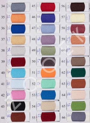 395 bridal satin fabric color chart