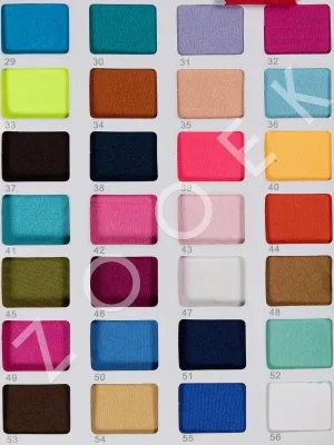 glossy jersey color chart