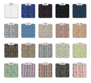 lightweight tinsel net sheer fabric color chart