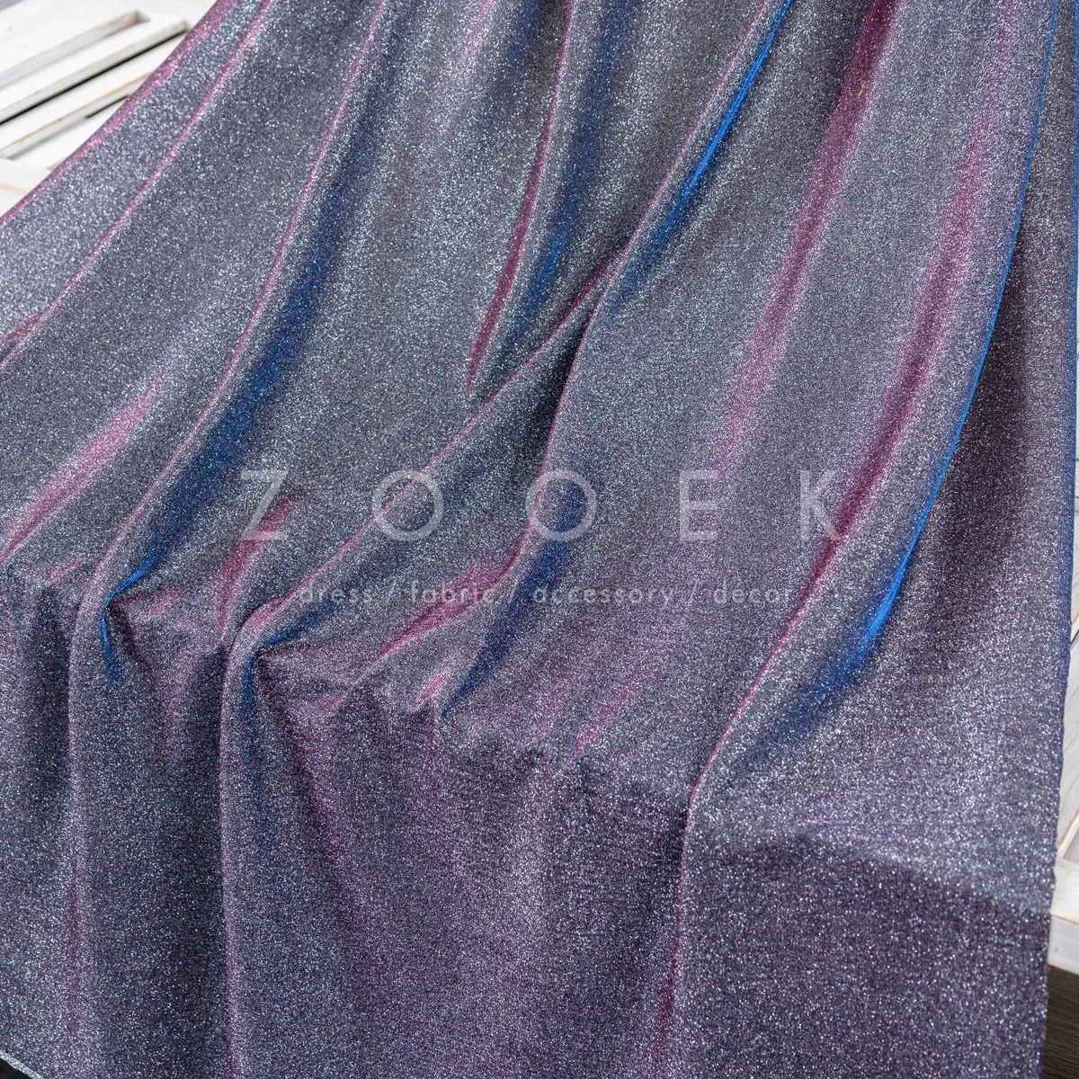 purple blue iridescent lurex fabric purple blue iridescent lurex fabric
