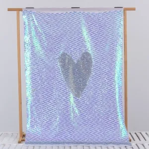 Lavender & Lilac Flip to Holo Silver Reversible Sequin