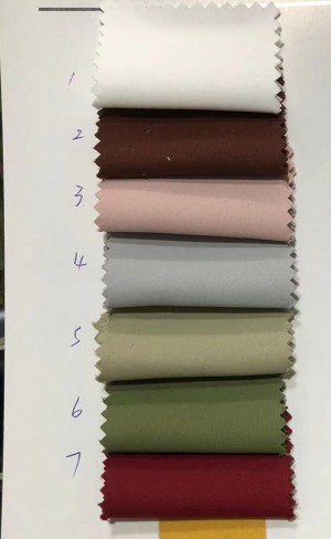 double faced soft thick satin fabric color chart