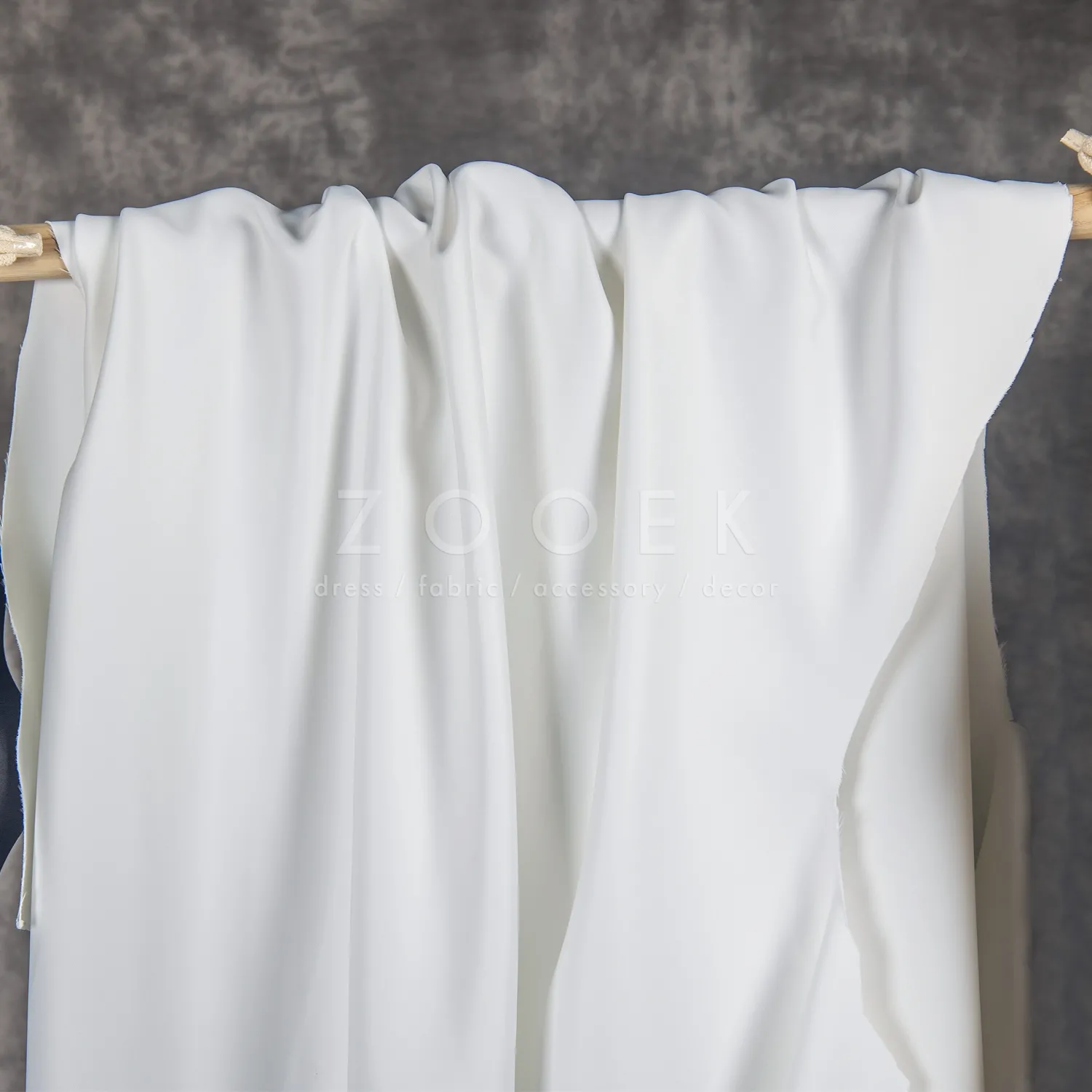 double faced soft thick satin fabric