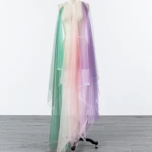 100 colors ethereal soft ombre tulle fabric by the yard