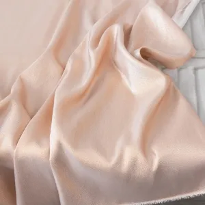 shimmering champagne gold thick lurex prom dress fabric
