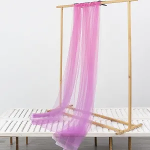 neon pink and orchid ombre soft tulle by the yard