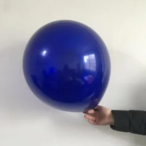 18in mysterious starry midnight blue latex balloon